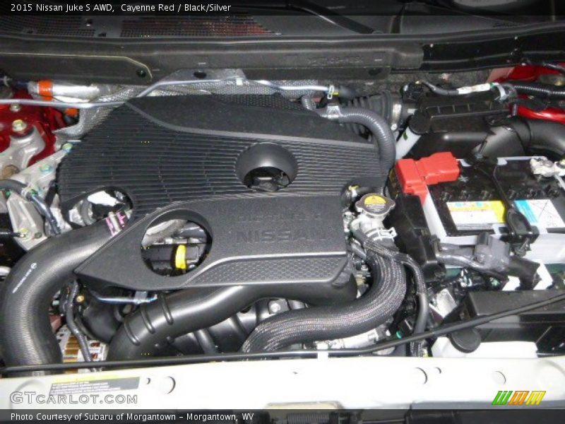 Cayenne Red / Black/Silver 2015 Nissan Juke S AWD