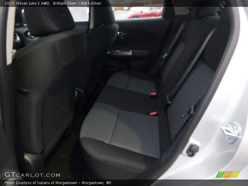 Brilliant Silver / Black/Silver 2015 Nissan Juke S AWD