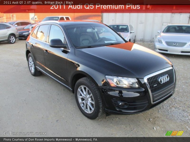 Brilliant Black / Black 2011 Audi Q5 2.0T quattro