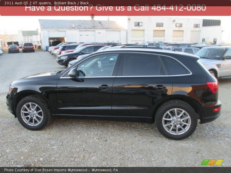 Brilliant Black / Black 2011 Audi Q5 2.0T quattro