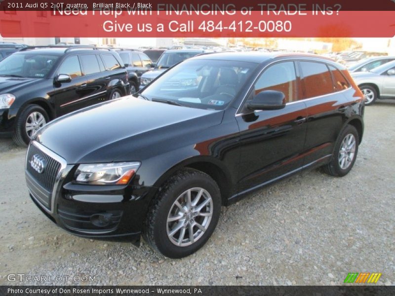 Brilliant Black / Black 2011 Audi Q5 2.0T quattro