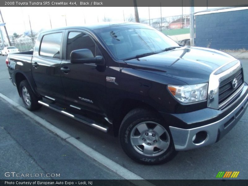 Black / Black 2008 Toyota Tundra SR5 CrewMax 4x4