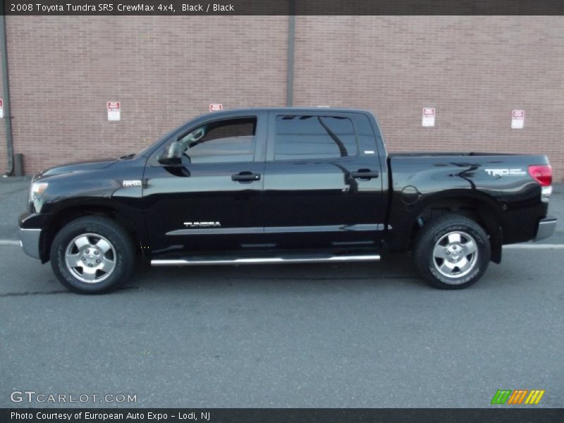 Black / Black 2008 Toyota Tundra SR5 CrewMax 4x4