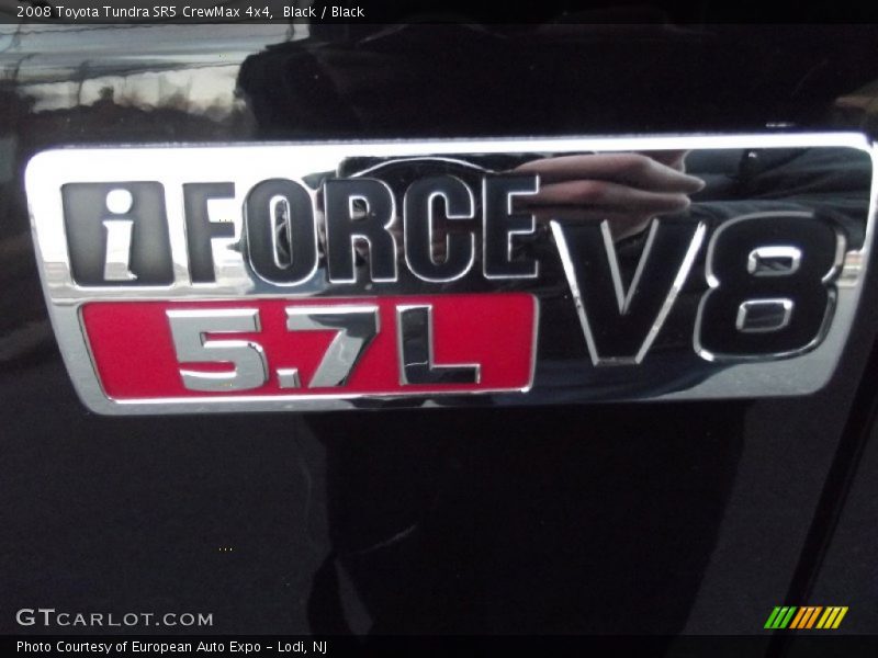 Black / Black 2008 Toyota Tundra SR5 CrewMax 4x4