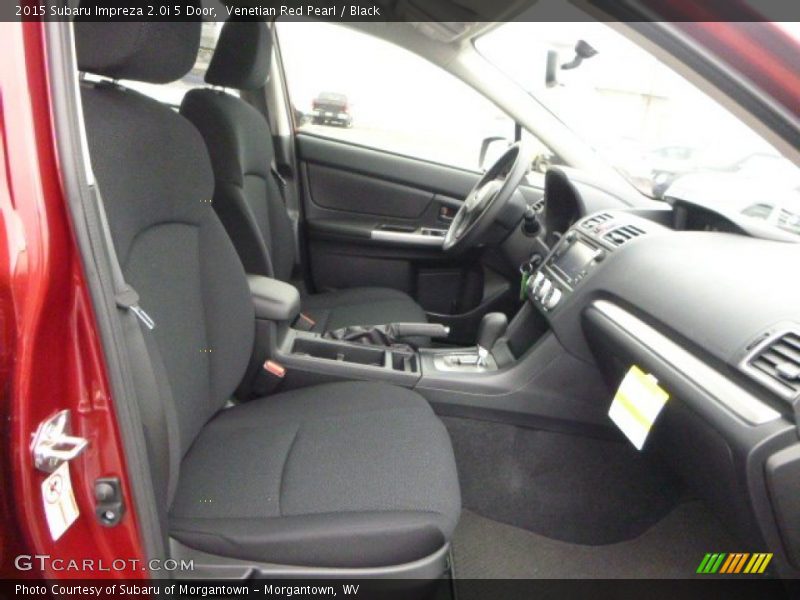 Venetian Red Pearl / Black 2015 Subaru Impreza 2.0i 5 Door
