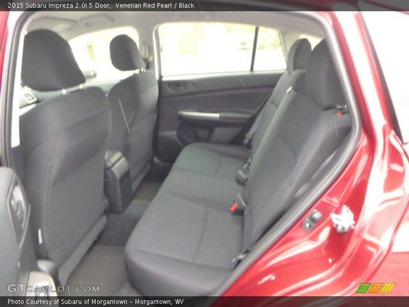 Venetian Red Pearl / Black 2015 Subaru Impreza 2.0i 5 Door