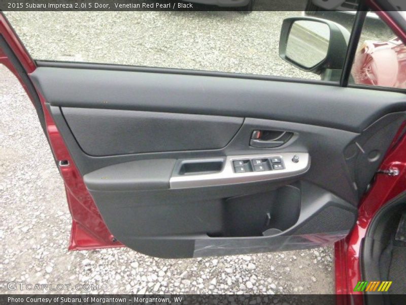 Venetian Red Pearl / Black 2015 Subaru Impreza 2.0i 5 Door