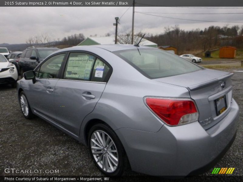 Ice Silver Metallic / Black 2015 Subaru Impreza 2.0i Premium 4 Door