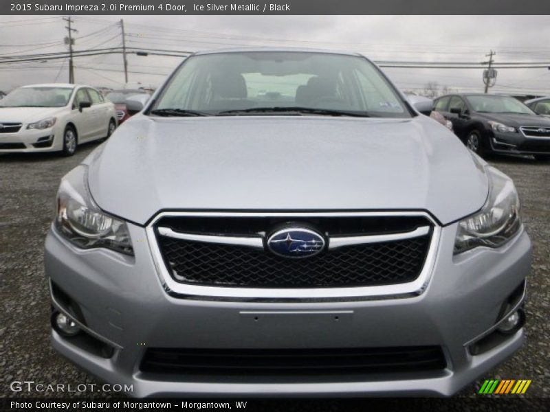 Ice Silver Metallic / Black 2015 Subaru Impreza 2.0i Premium 4 Door