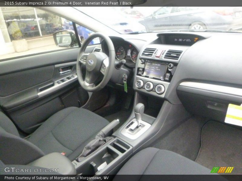 Venetian Red Pearl / Black 2015 Subaru Impreza 2.0i Premium 4 Door