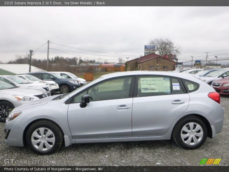 Ice Silver Metallic / Black 2015 Subaru Impreza 2.0i 5 Door