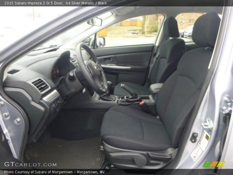 Ice Silver Metallic / Black 2015 Subaru Impreza 2.0i 5 Door
