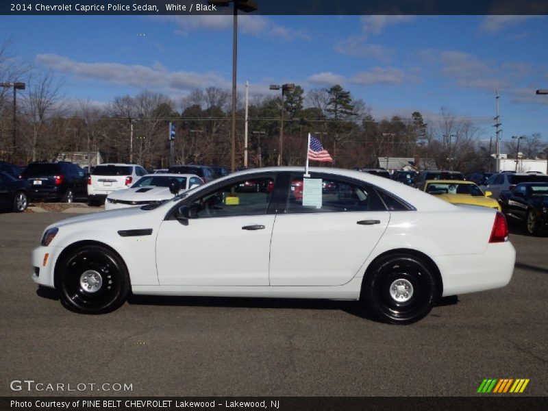  2014 Caprice Police Sedan White