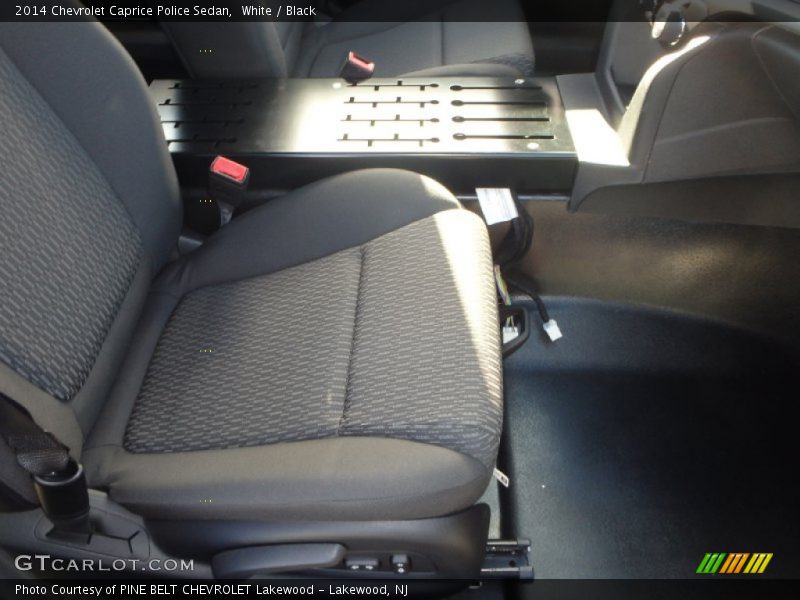 Front Seat of 2014 Caprice Police Sedan