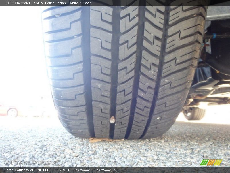 White / Black 2014 Chevrolet Caprice Police Sedan