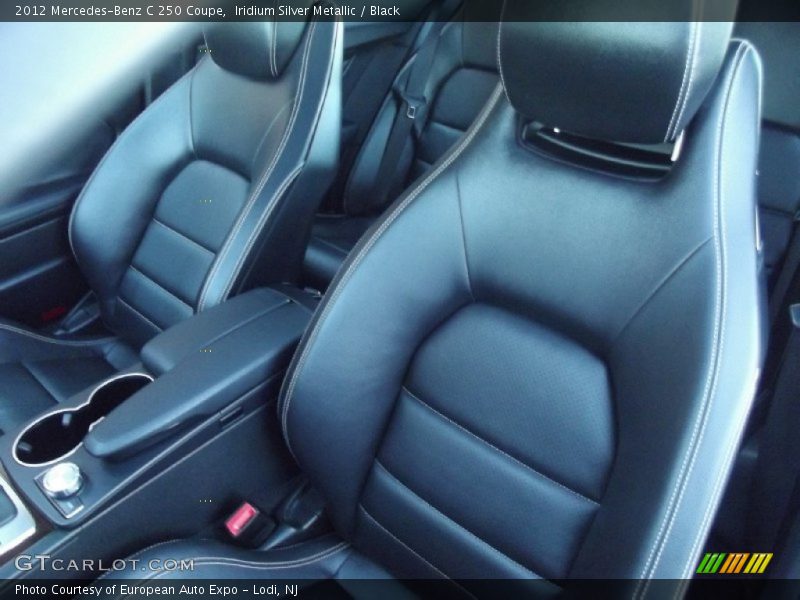 Iridium Silver Metallic / Black 2012 Mercedes-Benz C 250 Coupe