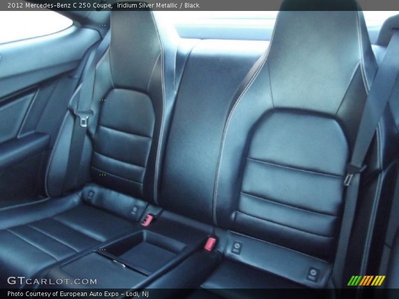 Iridium Silver Metallic / Black 2012 Mercedes-Benz C 250 Coupe
