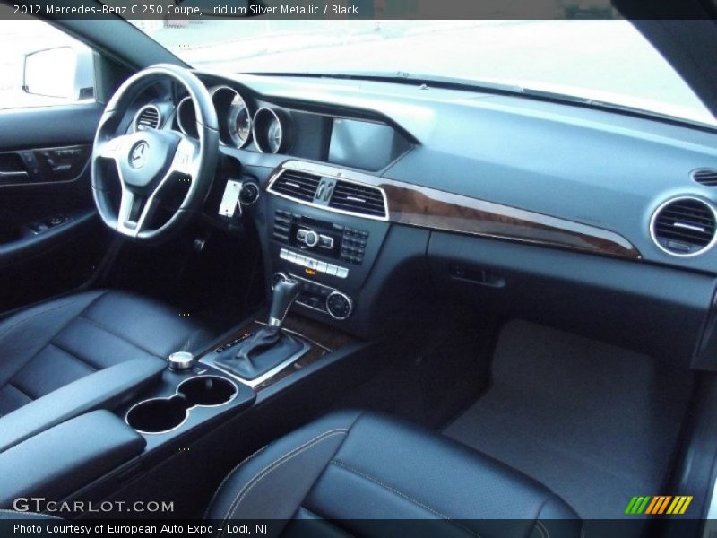 Iridium Silver Metallic / Black 2012 Mercedes-Benz C 250 Coupe
