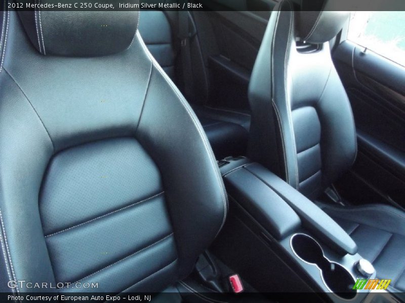 Iridium Silver Metallic / Black 2012 Mercedes-Benz C 250 Coupe