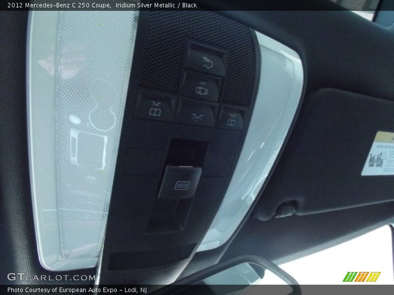 Iridium Silver Metallic / Black 2012 Mercedes-Benz C 250 Coupe