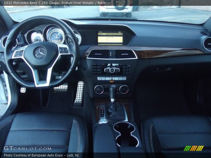 Iridium Silver Metallic / Black 2012 Mercedes-Benz C 250 Coupe