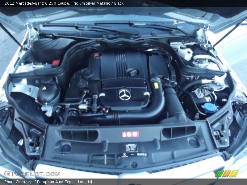 Iridium Silver Metallic / Black 2012 Mercedes-Benz C 250 Coupe