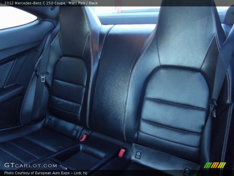 Mars Red / Black 2012 Mercedes-Benz C 250 Coupe