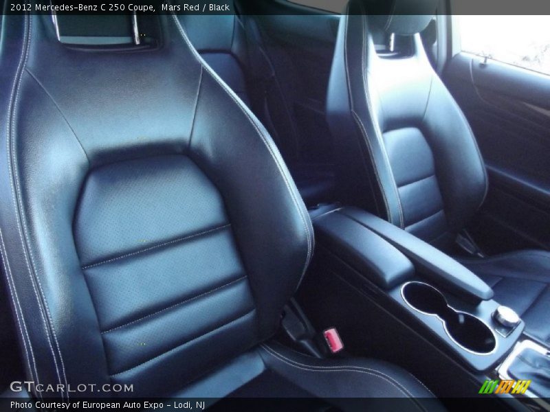 Mars Red / Black 2012 Mercedes-Benz C 250 Coupe