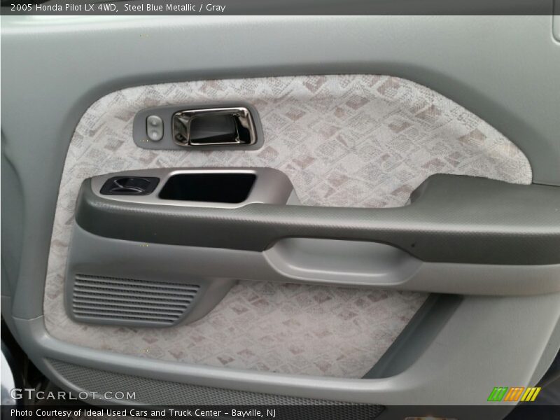 Steel Blue Metallic / Gray 2005 Honda Pilot LX 4WD