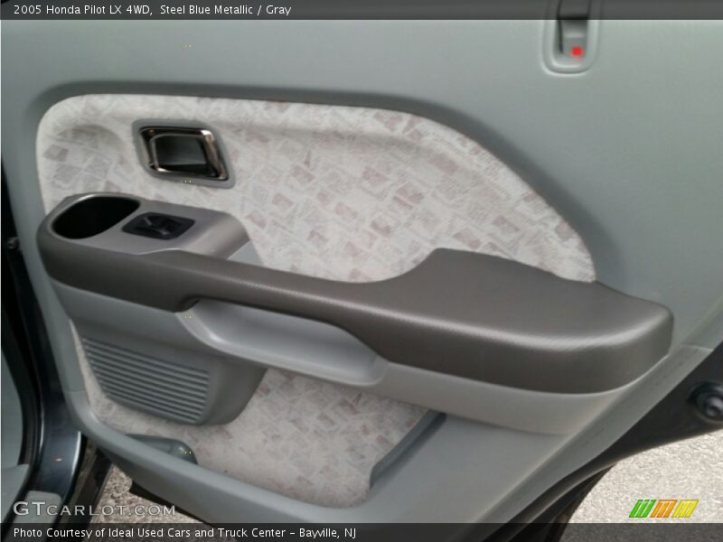 Steel Blue Metallic / Gray 2005 Honda Pilot LX 4WD