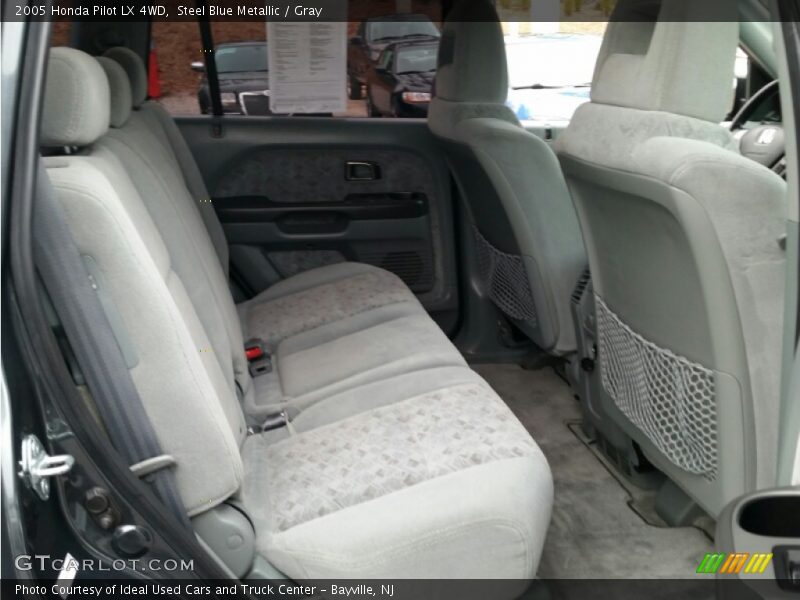 Steel Blue Metallic / Gray 2005 Honda Pilot LX 4WD
