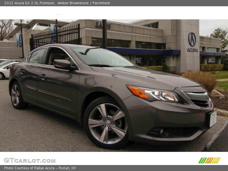 Amber Brownstone / Parchment 2013 Acura ILX 2.0L Premium