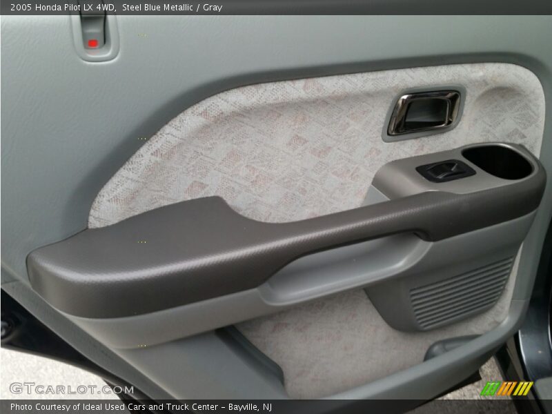 Steel Blue Metallic / Gray 2005 Honda Pilot LX 4WD