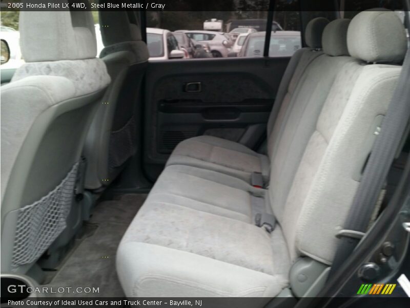 Steel Blue Metallic / Gray 2005 Honda Pilot LX 4WD