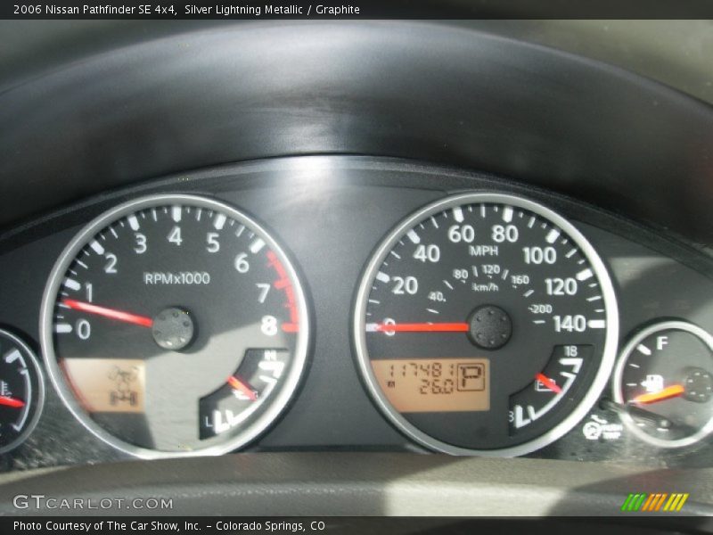 Silver Lightning Metallic / Graphite 2006 Nissan Pathfinder SE 4x4