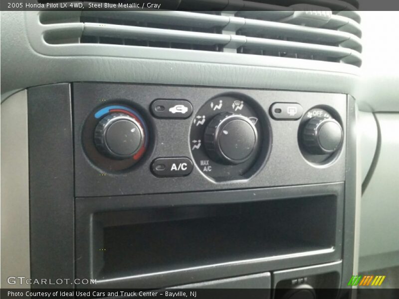 Steel Blue Metallic / Gray 2005 Honda Pilot LX 4WD