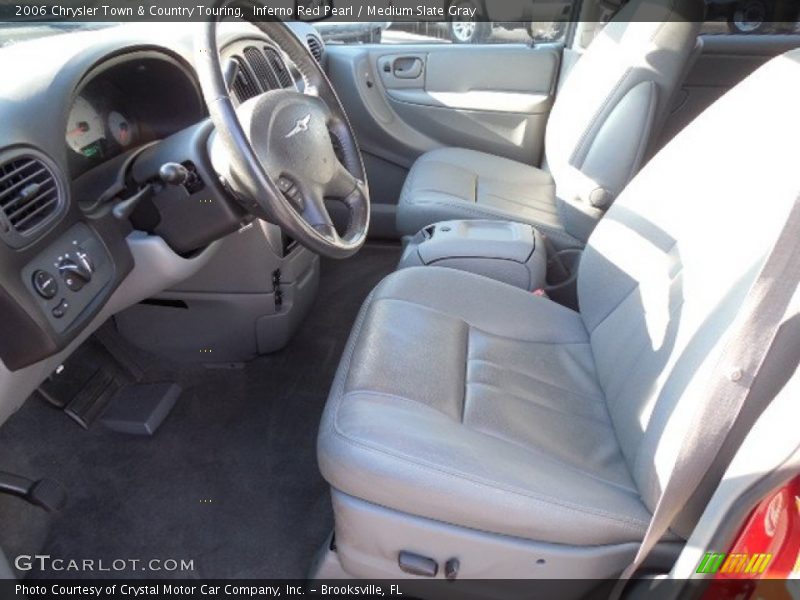 Inferno Red Pearl / Medium Slate Gray 2006 Chrysler Town & Country Touring