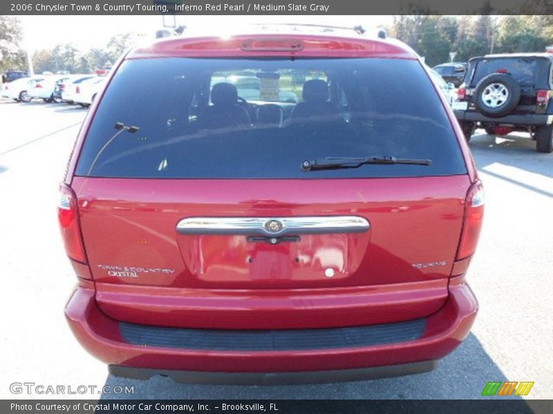 Inferno Red Pearl / Medium Slate Gray 2006 Chrysler Town & Country Touring