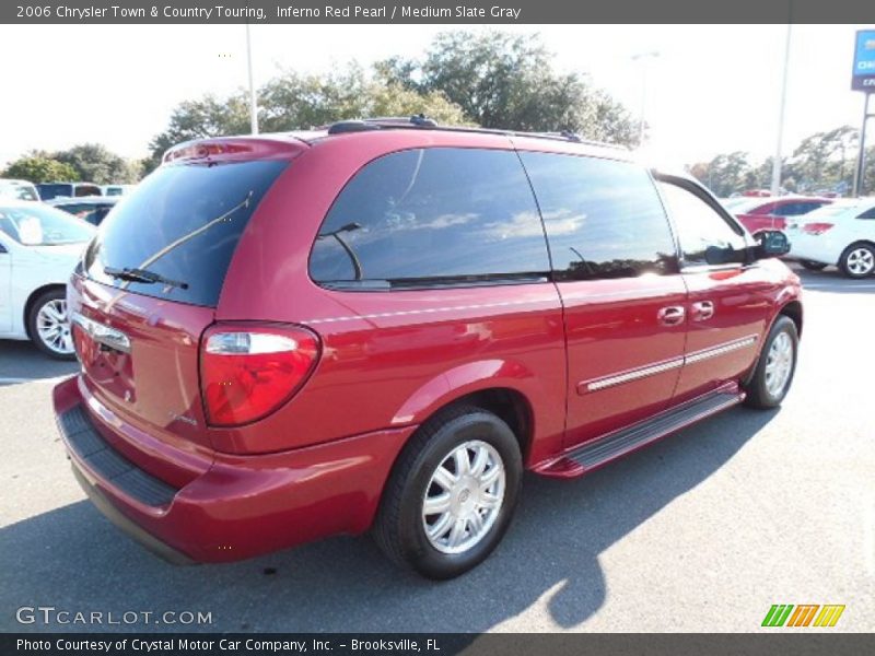 Inferno Red Pearl / Medium Slate Gray 2006 Chrysler Town & Country Touring