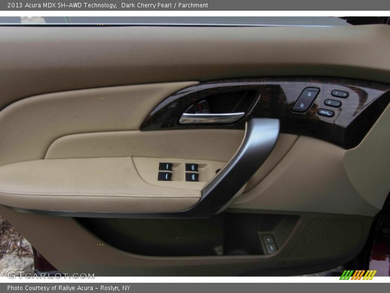 Dark Cherry Pearl / Parchment 2013 Acura MDX SH-AWD Technology