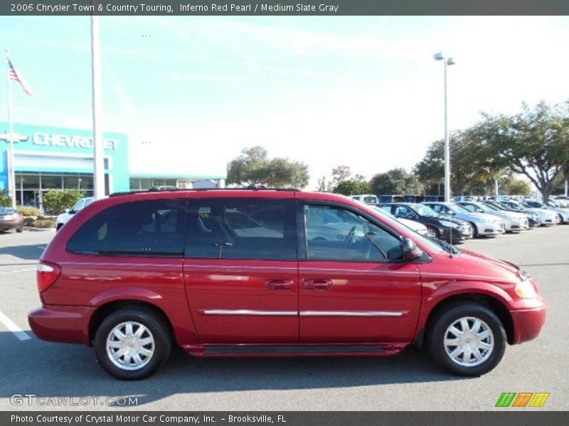 Inferno Red Pearl / Medium Slate Gray 2006 Chrysler Town & Country Touring