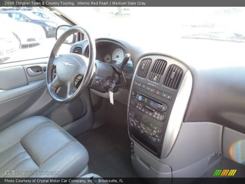 Inferno Red Pearl / Medium Slate Gray 2006 Chrysler Town & Country Touring