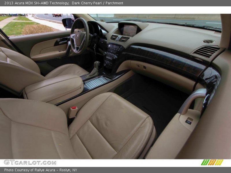 Dark Cherry Pearl / Parchment 2013 Acura MDX SH-AWD Technology