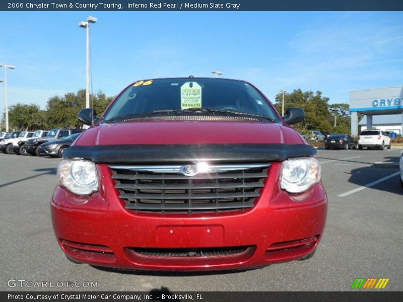 Inferno Red Pearl / Medium Slate Gray 2006 Chrysler Town & Country Touring