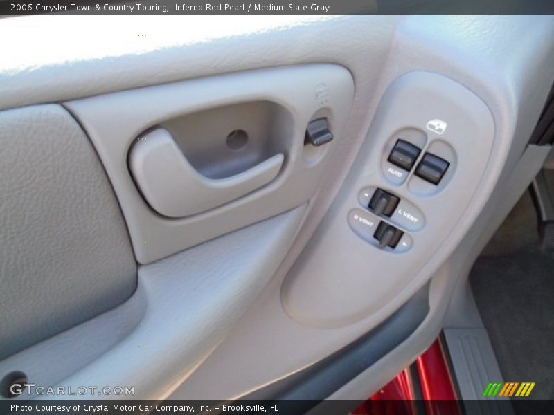 Inferno Red Pearl / Medium Slate Gray 2006 Chrysler Town & Country Touring