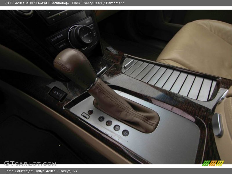 Dark Cherry Pearl / Parchment 2013 Acura MDX SH-AWD Technology