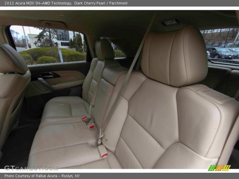 Dark Cherry Pearl / Parchment 2013 Acura MDX SH-AWD Technology