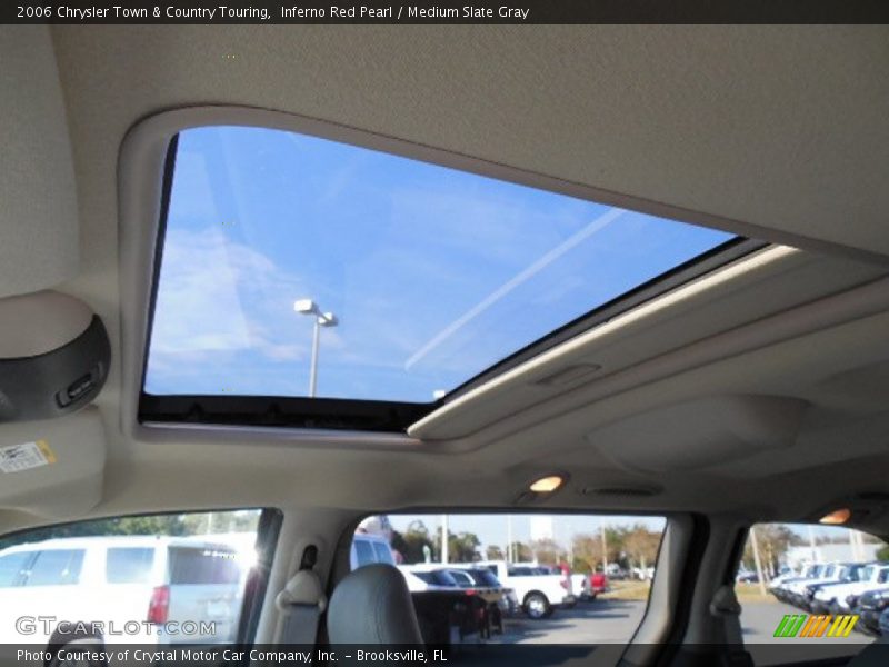 Inferno Red Pearl / Medium Slate Gray 2006 Chrysler Town & Country Touring