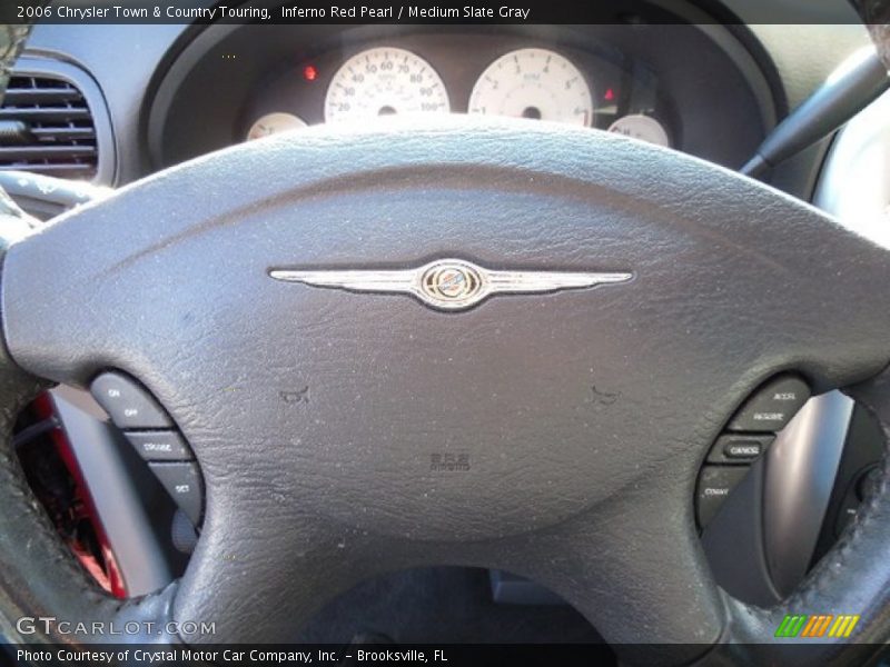 Inferno Red Pearl / Medium Slate Gray 2006 Chrysler Town & Country Touring