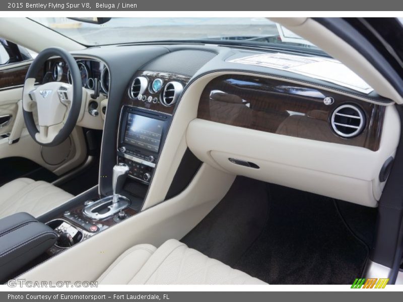 Dashboard of 2015 Flying Spur V8